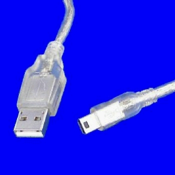 USB DSC CABLE-3 USB AM TO MINI USB 5P, WITHOUT CORE